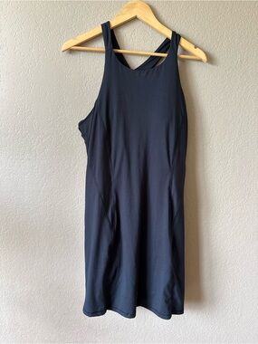 All in Motion Women's Large One Piece Athletic Dress Black with Pockets